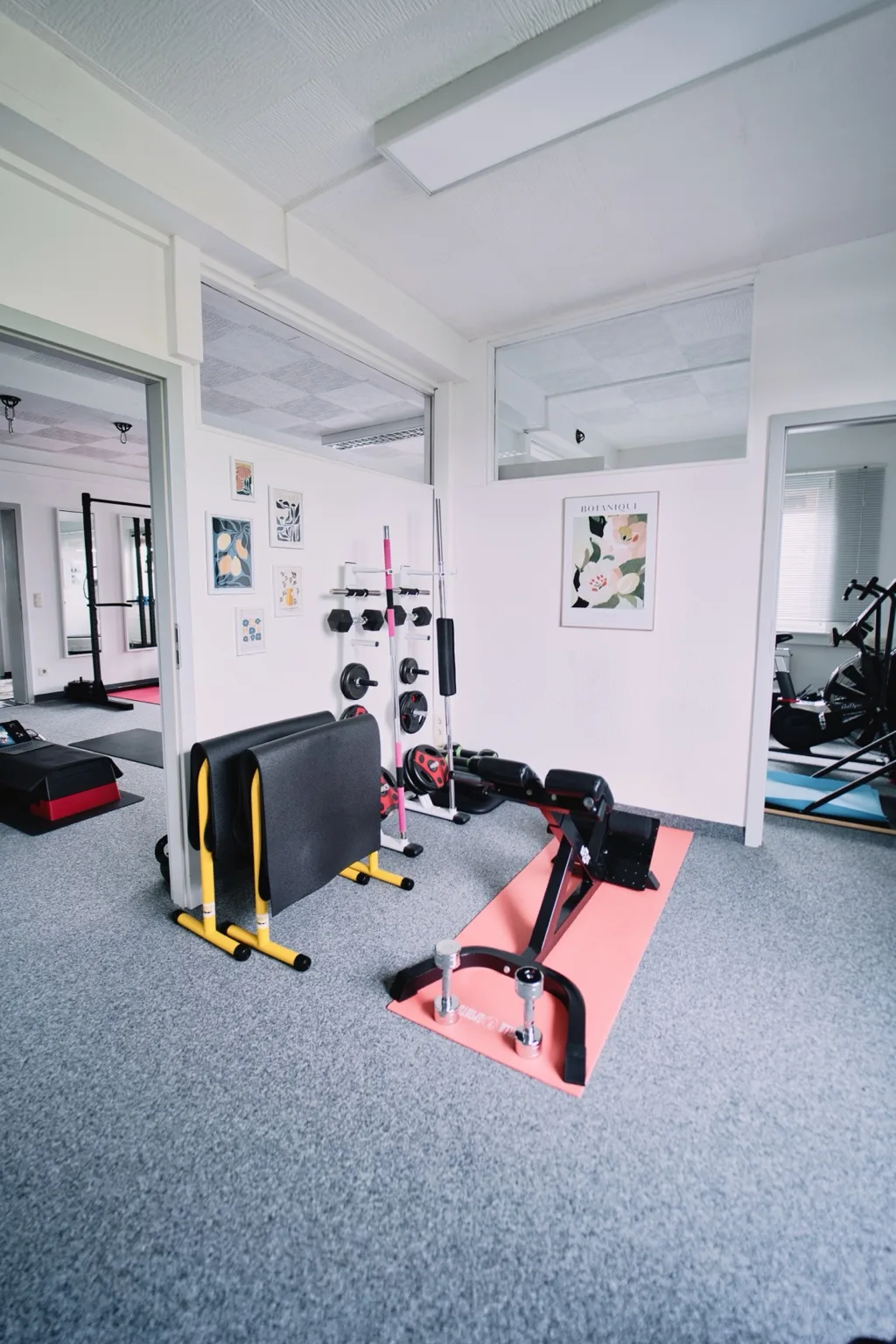 Einblick in das private Cadasports Trainingsstudio, Ansicht 3